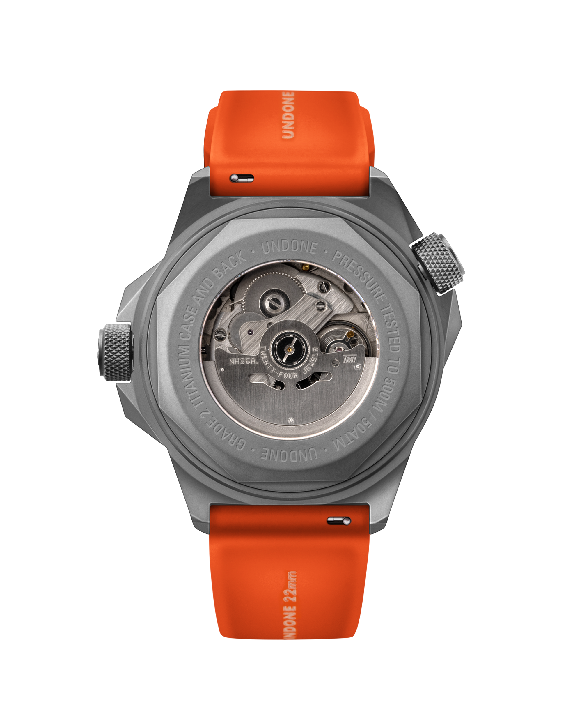 Aqualume Orange Rubber